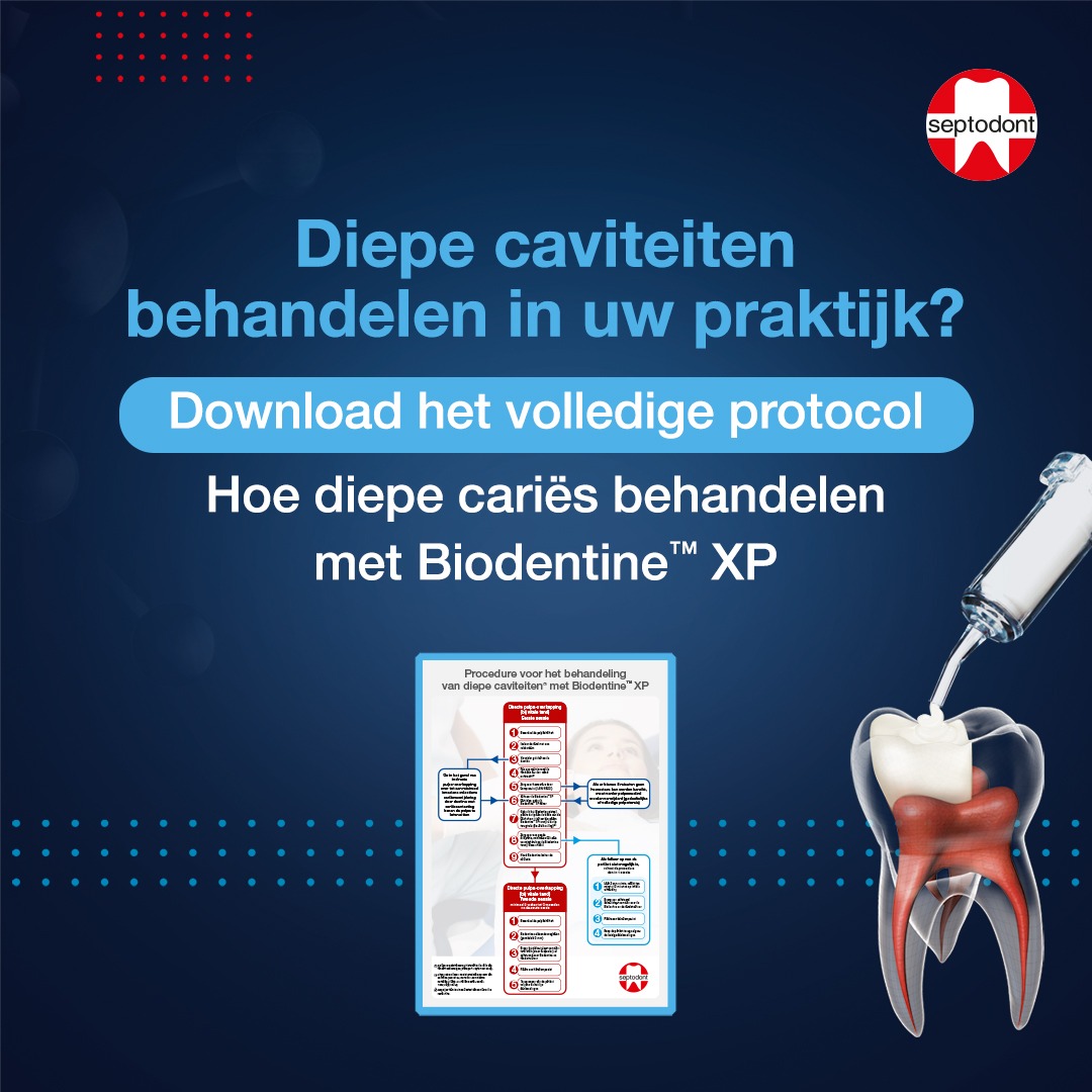 Biodentine XP Protocol Door Experts Septodont Nederland
